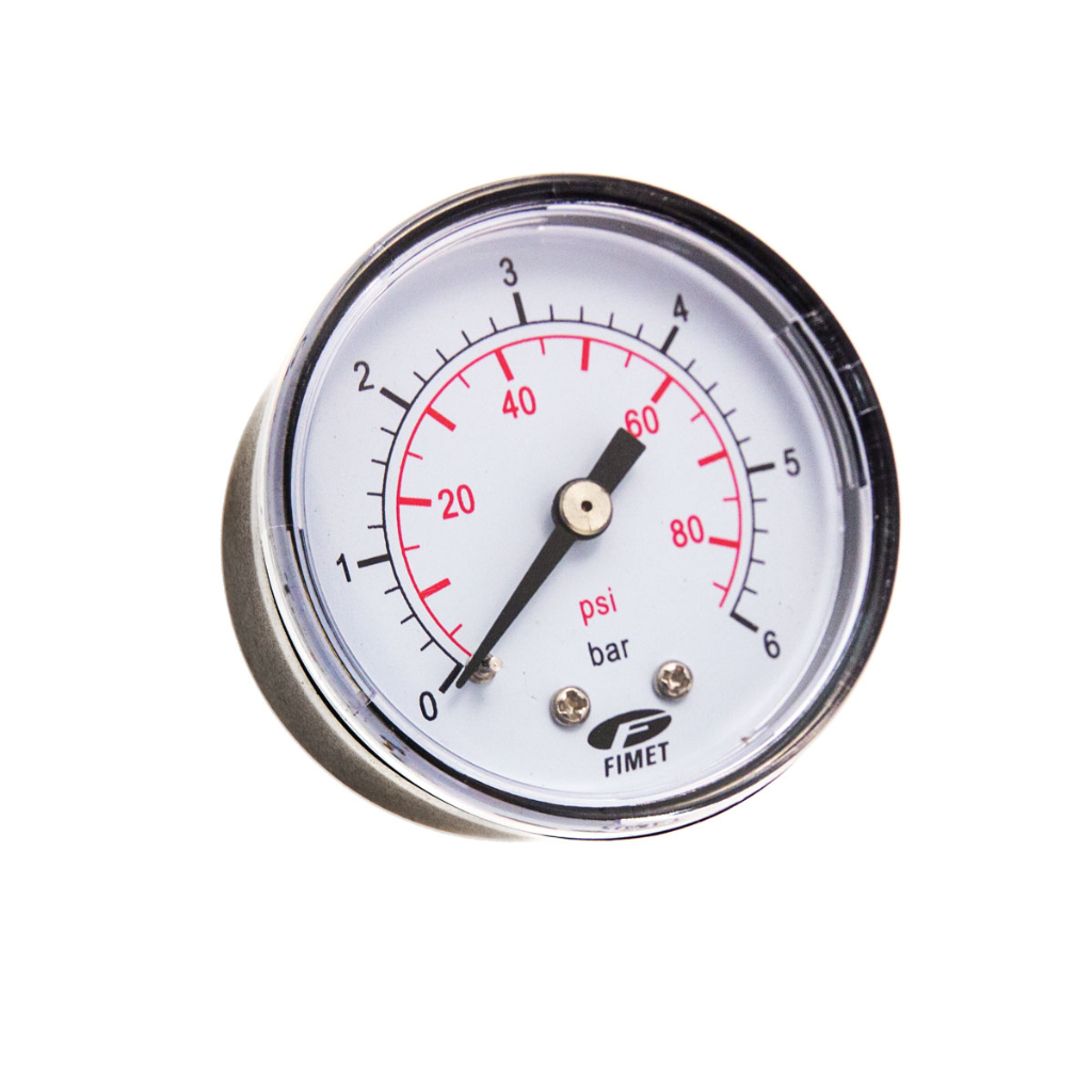 Manometer 0-6 bar 1/4&quot; M til DAB AQUAJET-INOX hyttepumpe