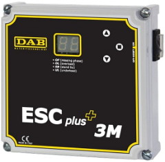 DAB CONTROL PANEL ESC PLUS 3M 220-240/50 Kontrollboks for dykkpumpe med motor