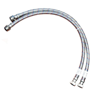 Sonniger Fleksibel slangesett (2 stk) F/F 3/4&quot; 80cm