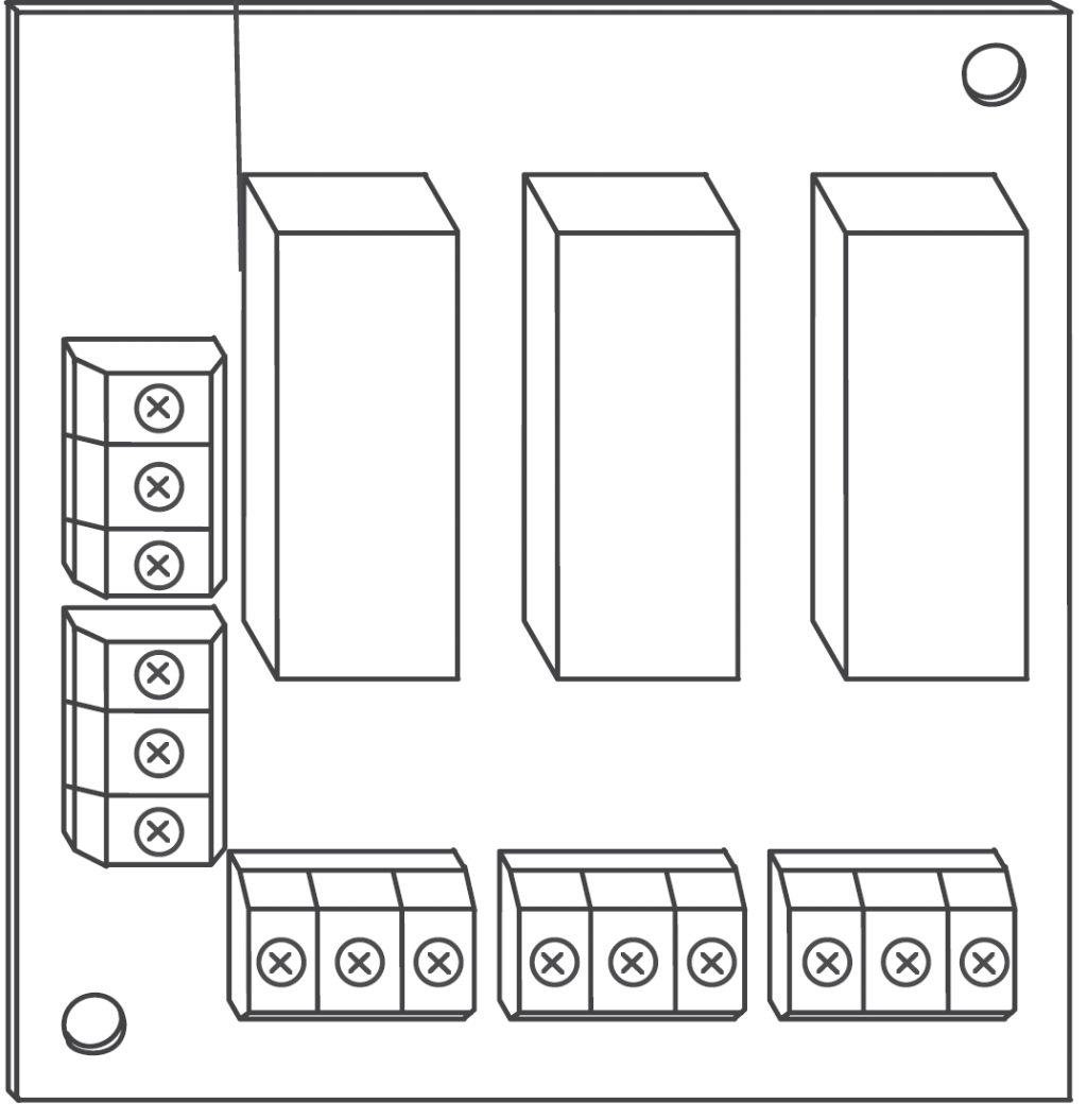 Relay multiple kit  Riello RK N For Riello fancoil/viftekonvektor