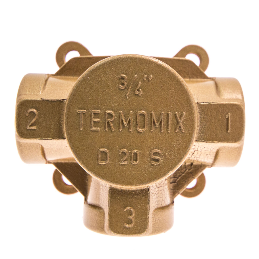 Vexve Termomix D 15 S 3-veis shuntventil Kvs2,5 - DN15 - 1/2" - støpejern 