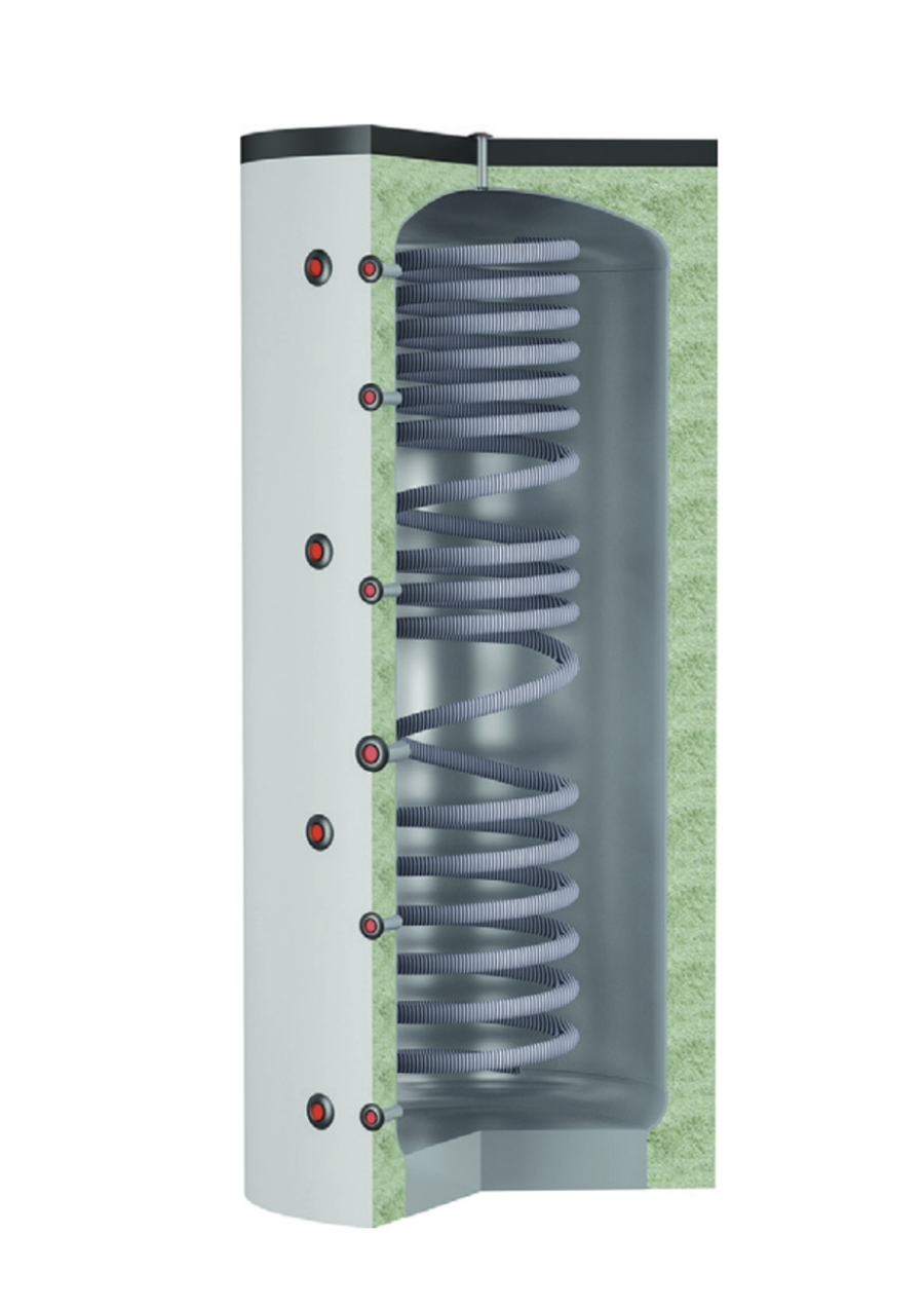 Laddotank Eco Combi 1, .300L DOMUS DEBE / Termoventiler 