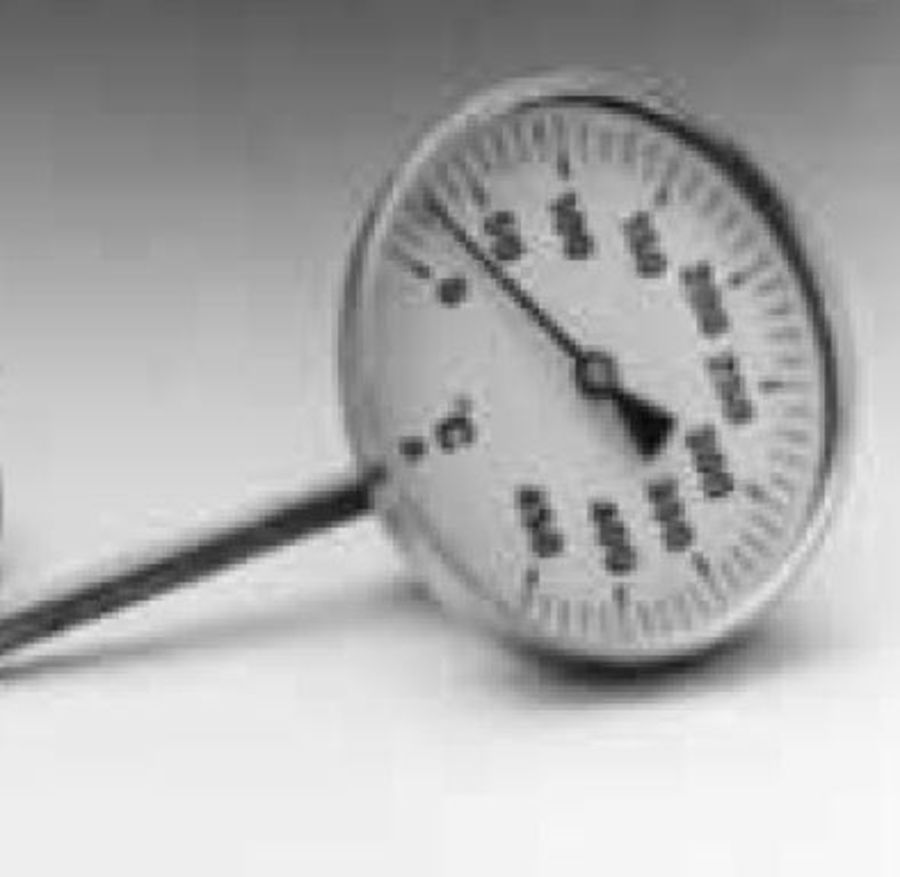 Røykgass termometer 450°C 